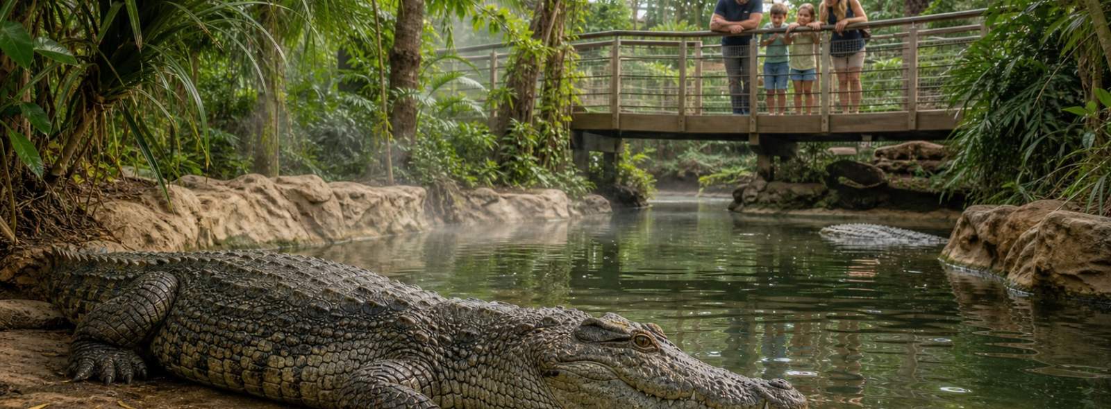 ferme aux crocodiles